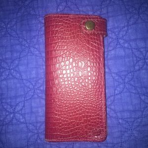 Leather card wallet